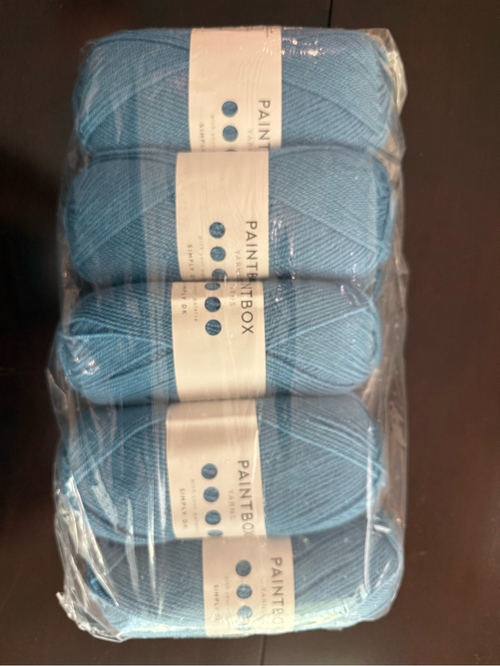 Paintbox Light Blue Yarn Pack - 5 Skeins
